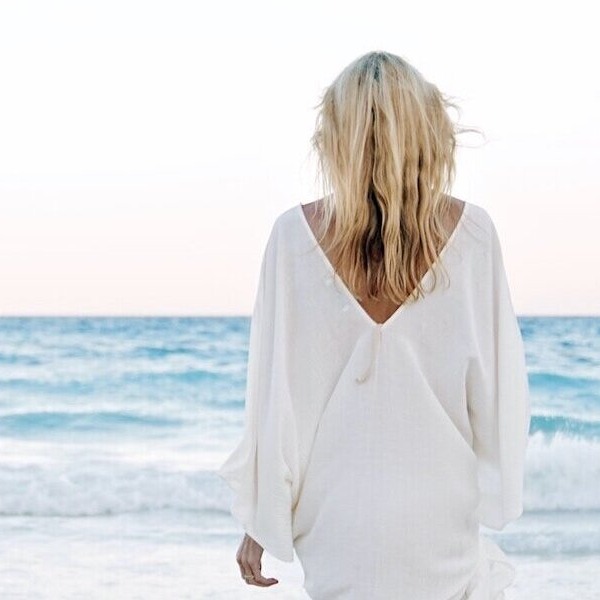 At the shoreline
